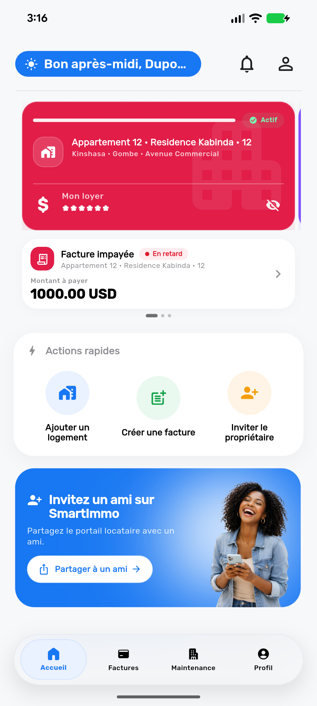 Application SmartImmo Resident pour locataires